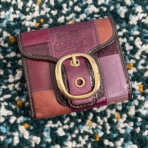 Adorable MultiColor COACH Wallet